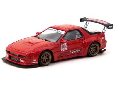 Mazda RX-7 (FC3S) Pandem Red 1:64 Scale Tarmac Works Diecast Model-Tarmac Works-Diecast Model Centre