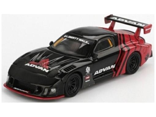 Mazda RX-7 LB-Super Silhouette Advan (RHD) 1:64 Scale MINI GT Diecast Model-MINI GT-Diecast Model Centre