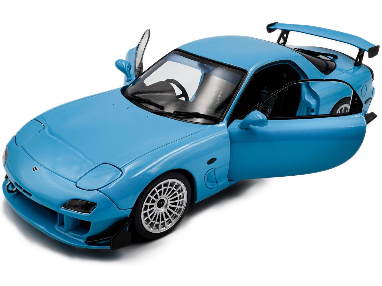 Mazda RX7 FD3RS Solido Works Blue 1999 1:18 Scale Diecast Model Car – Solido-Solido-Diecast Model Centre