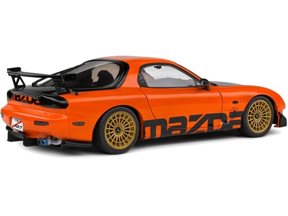 Mazda RX7 FD3RS Solido Works Orange 1999 1:18 Scale Diecast Model Car – Solido-Solido-Diecast Model Centre