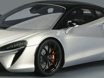 McLaren Artura Silver 2021 1:18 Scale GT Spirit Resin Model Car-GT Spirit-Diecast Model Centre