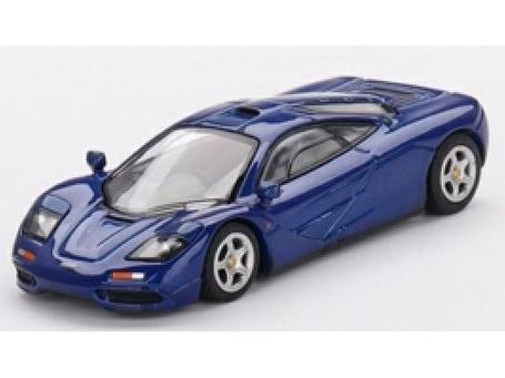McLaren F1 Cobalt Blue (LHD) 1:64 Scale MINI GT Diecast Model-MINI GT-Diecast Model Centre