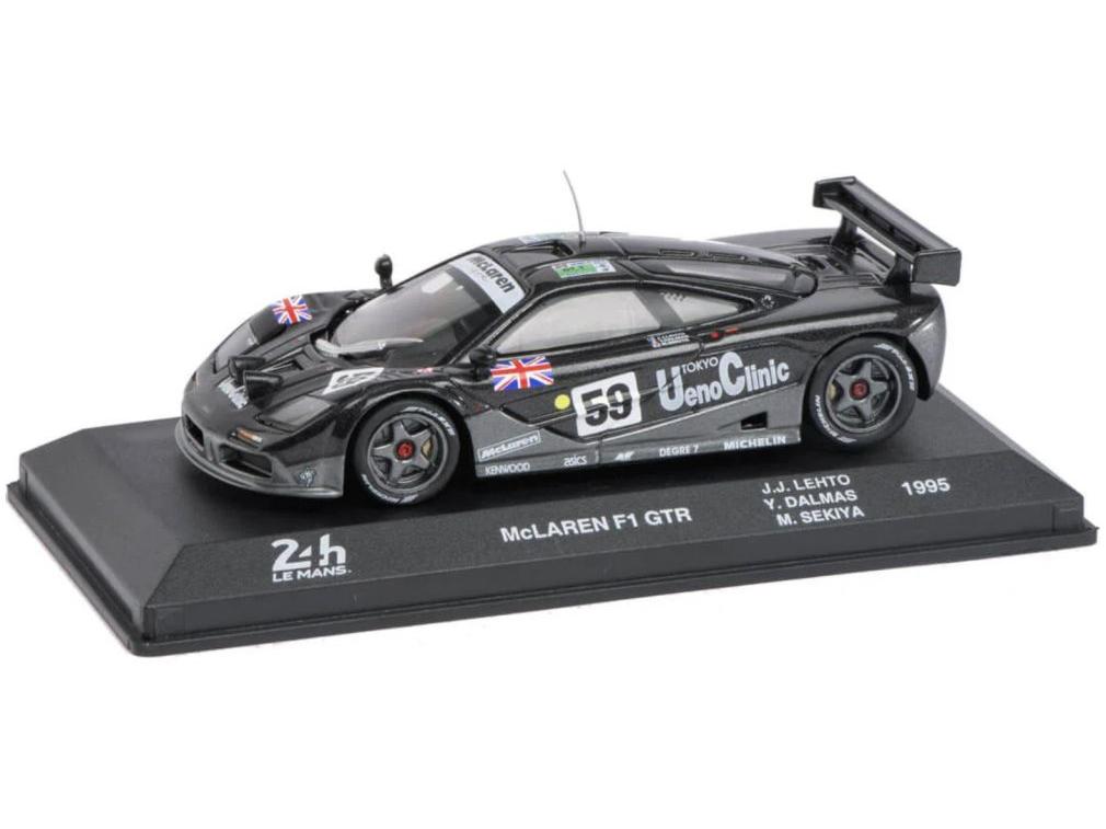 McLaren F1 GTR Lehto Dalmas Sekiya 24H Le Mans 1995 1:43 Scale Diecast Model (Cracked Case)-Unbranded-Diecast Model Centre