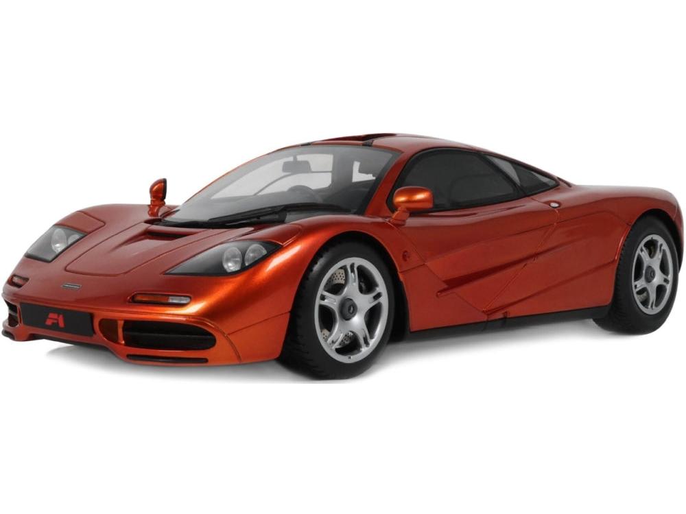 McLaren F1 Roadcar Mansour Orange 1992 1:18 Scale Resin Model Car – GT Spirit-GT Spirit-Diecast Model Centre