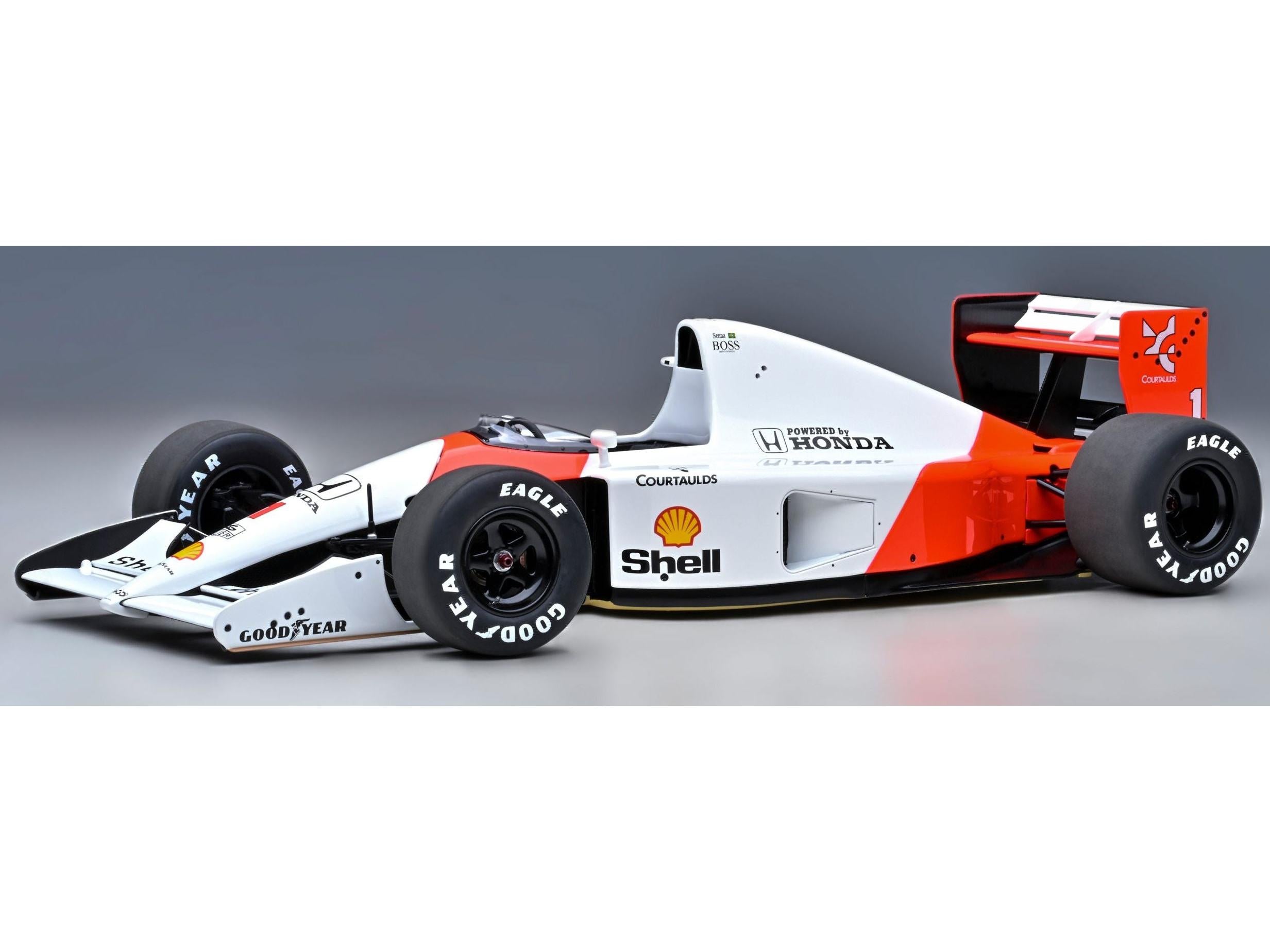 McLaren Honda MP4/6 #1 Ayrton Senna F1 Japanese GP 1991 1:18 Scale AutoArt Diecast Model-AutoArt-Diecast Model Centre
