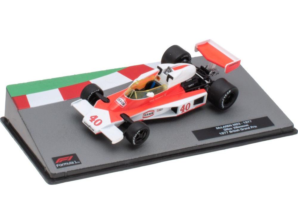McLaren M23 #40 F1 British GP 1977 Villeneuve 1:43 Scale Diecast Model