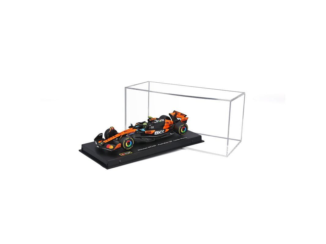 McLaren MCL39 F1 2025 #4 Lando Norris w/Helmet 1:43 Scale Bburago Diecast Model Car-Bburago-Diecast Model Centre