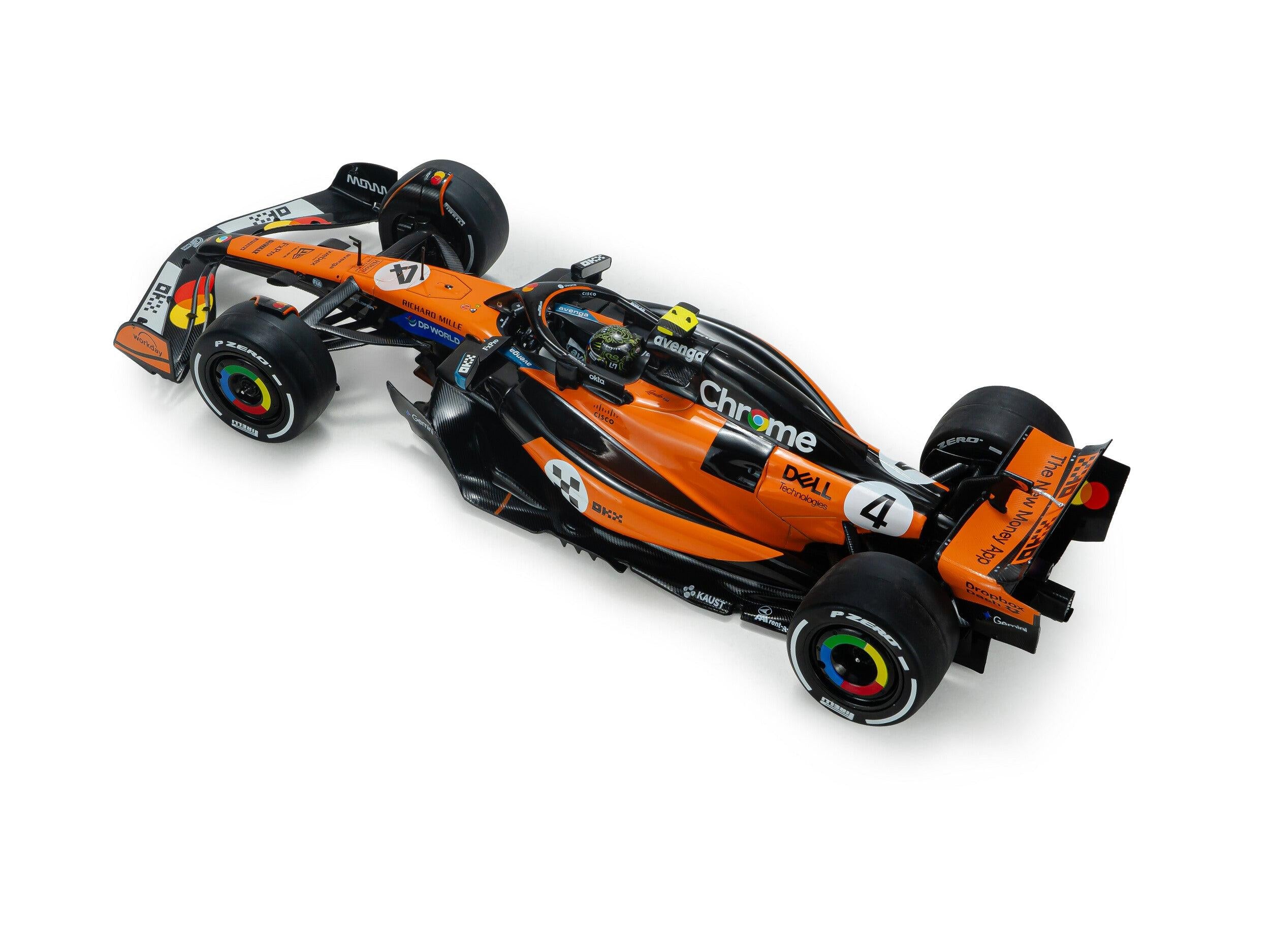 McLaren MCL39 F1 Monaco GP 2025 #4 Lando Norris 1:18 Scale Solido Diecast Model Car-Solido-Diecast Model Centre
