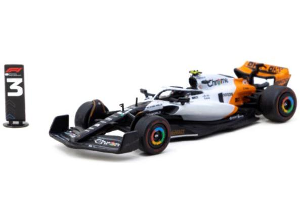 McLaren MCL60 #4 Lando Norris F1 Spanish GP 2023 1:64 Scale Tarmac Works Diecast Model-Tarmac Works-Diecast Model Centre