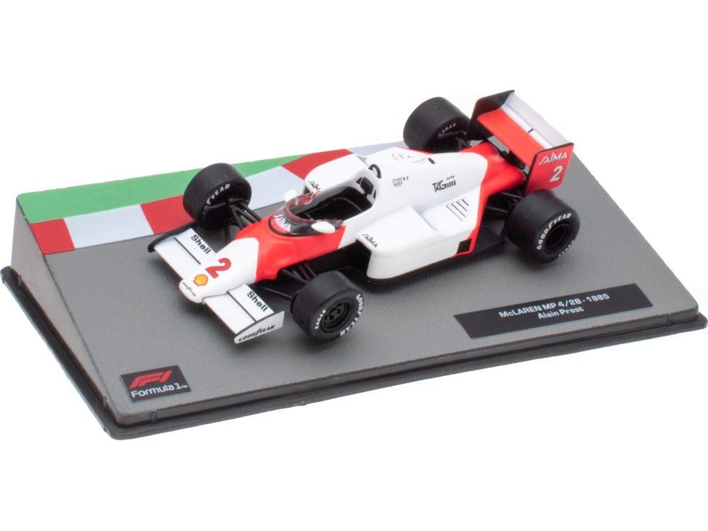 McLaren MP4/2B #2 F1 1985 Alain Prost 1:43 Scale Diecast Model