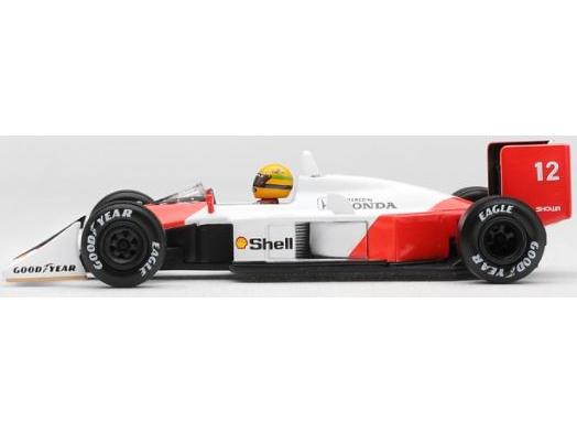 McLaren MP4/4 F1 Canadian GP 1988 Winner #12 Ayrton Senna Blister Packaging 1:64 Scale Diecast Model Car – MINI GT-MINI GT-Diecast Model Centre