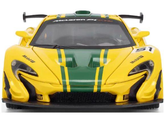 McLaren P1 Yelllow 1:43 Scale CMJ - Jian Feng Juan Toys Diecast Model-CMJ - Jian Feng Juan Toys-Diecast Model Centre
