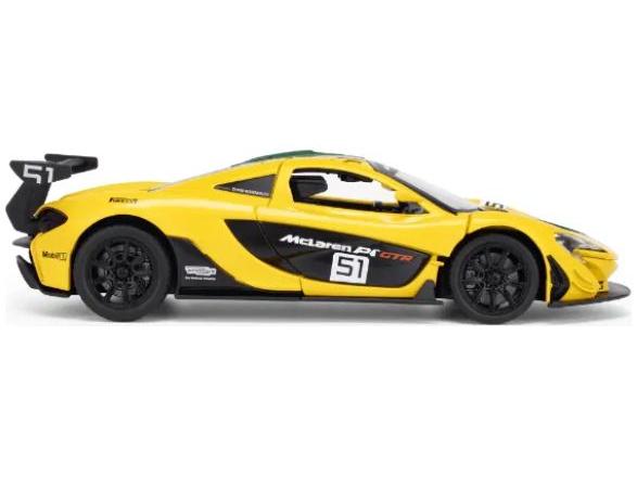 McLaren P1 Yellow 1:24 Scale CMJ - Jian Feng Juan Toys Diecast Model Car-CMJ - Jian Feng Juan Toys-Diecast Model Centre