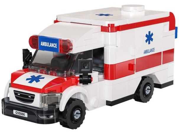 MedSwift Ambulance Van Brick Builder (163 pcs) Cada Kit-Cada-Diecast Model Centre