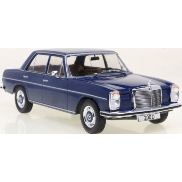 Mercedes 200 D (W115) 1968 dark blue - 1:24 Scale Diecast Model Car-WhiteBox-Diecast Model Centre