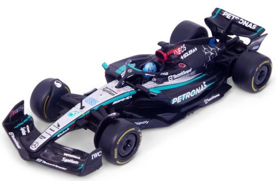 Mercedes-AMG F1 W15 E PERFORMANCE #63 F1 2024 George Russell 1:43 Scale Bburago Diecast Model