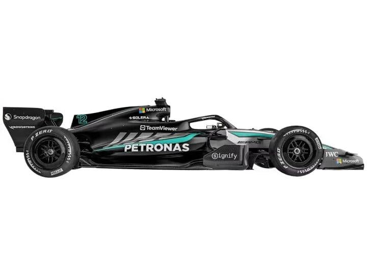 Mercedes-AMG F1 W17 E PERFORMANCE F1 2026 #63 George Russell 1:64 Scale Diecast Model Car – Bburago-Bburago-Diecast Model Centre