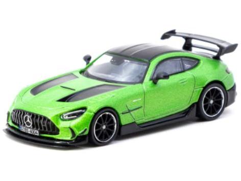 Mercedes-AMG GT Black Series Green/Black 1:64 Scale Diecast Car – Tarmac Works-Tarmac Works-Diecast Model Centre