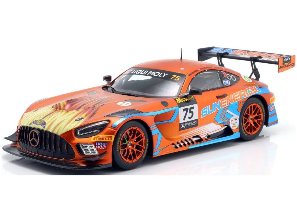 Mercedes-AMG GT3 Evo #75 1st 12h Bathurst 2022 SunEnergy1 Habul/Gounon/Konrad/Stolz 1:18 Scale IXO Diecast Model Car-IXO-Diecast Model Centre