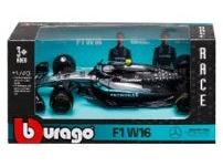 Mercedes-AMG W16 #12 F1 2025 Kimi Antonelli 1:43 Scale Diecast Model Car – Bburago-Bburago-Diecast Model Centre