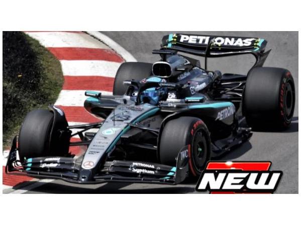 Mercedes-AMG W16 #63 F1 2025 George Russell 1:64 Scale Diecast Car – Bburago-Bburago-Diecast Model Centre
