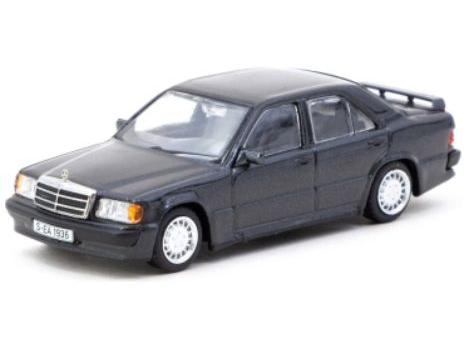 Mercedes-Benz 190 E 2.3-16 (W201) Dark Blue 1:64 Scale Tarmac Works Diecast Model Car-Tarmac Works-Diecast Model Centre