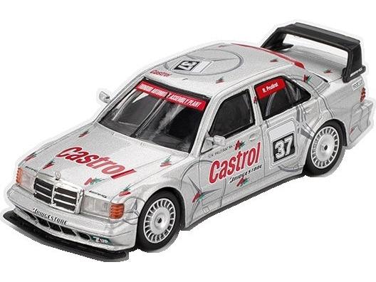 Mercedes-Benz 190E 2.5-16 Evolution II #37 SE Asia Touring Car Championship 1995 1:64 Scale Diecast Car – MINI GT-MINI GT-Diecast Model Centre