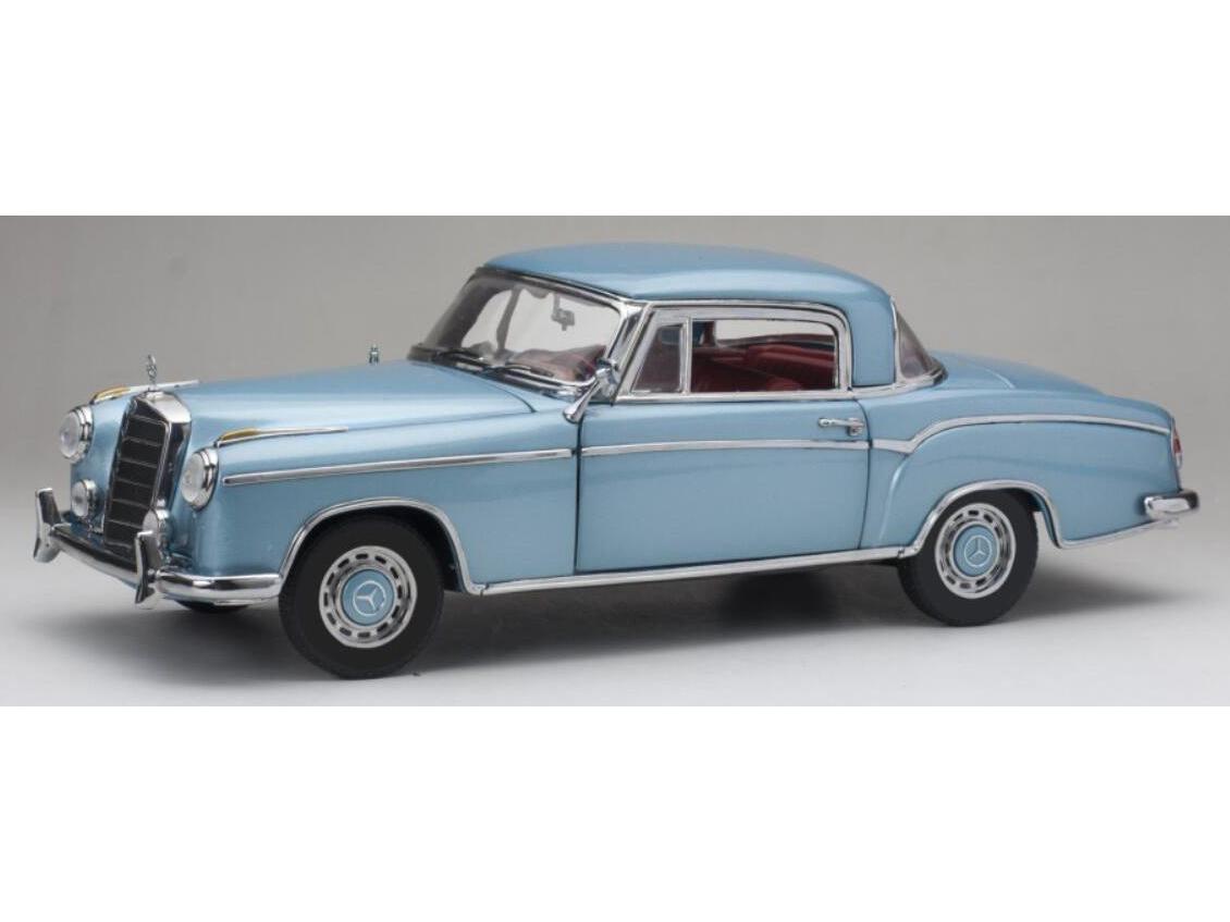 Mercedes-Benz 220SE Coupe Light Blue Metallic 1958 1:18 Scale Sun Star Diecast Model Car-Sun Star-Diecast Model Centre