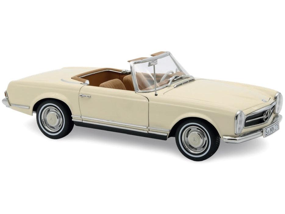 Mercedes-Benz 230 SL Light Ivory 1963 1:18 Scale Diecast Model Car – Norev-Norev-Diecast Model Centre