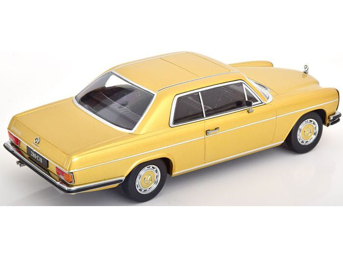 Mercedes-Benz 280C/8 W114 Coupe 1969 gold metallic 1:18 Scale Model Car