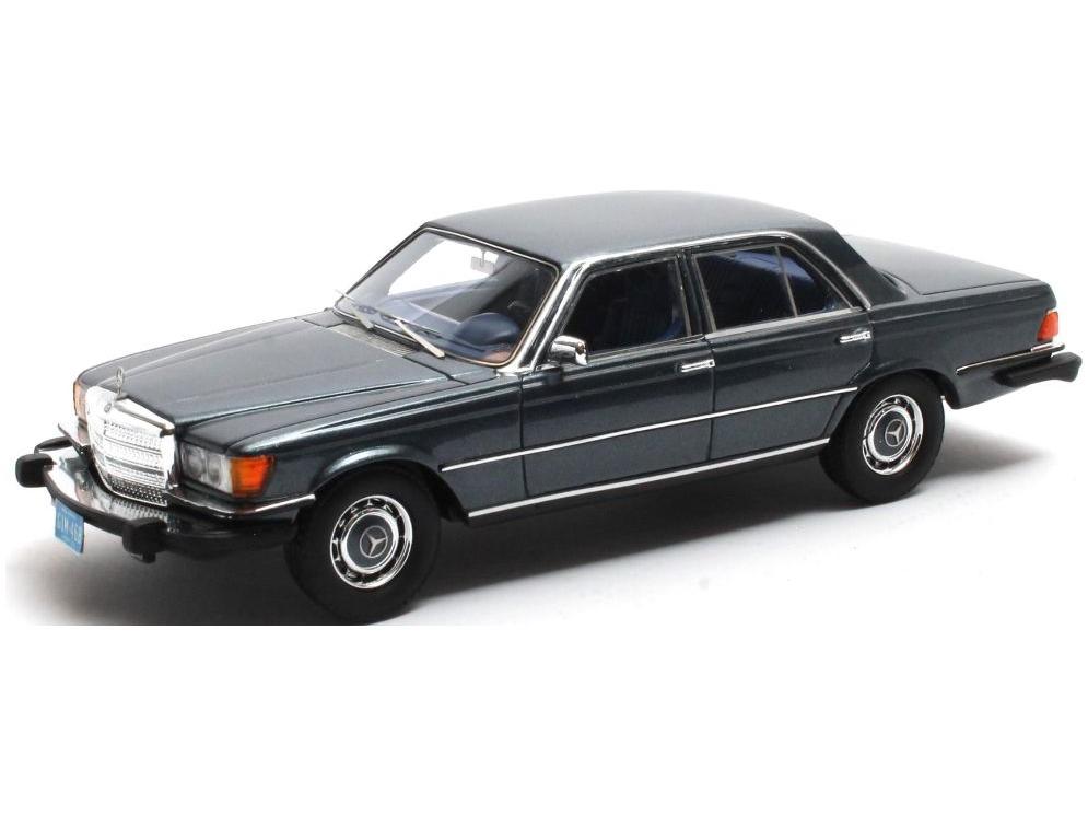 Mercedes-Benz 300SD Turbodiesel W116 USA Blue Metallic 1:43 Scale Matrix Resin Model Car-Matrix-Diecast Model Centre