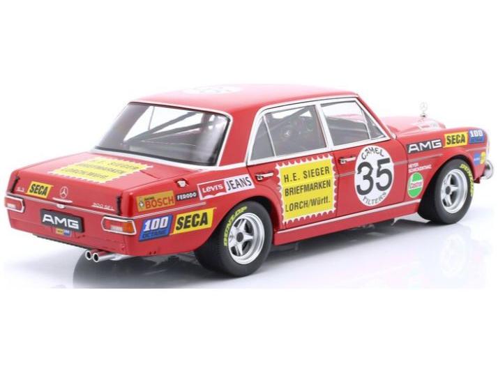 Mercedes-Benz AMG 300 SEL 6.3 'Rote Sau' #35 2nd 24H Spa 1971 Heyer/Schickentanz 1:18 Scale Werk83 Diecast Model Car-Werk83-Diecast Model Centre