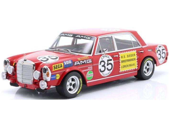 Mercedes-Benz AMG 300 SEL 6.3 'Rote Sau' #35 2nd 24H Spa 1971 Heyer/Schickentanz 1:18 Scale Werk83 Diecast Model Car-Werk83-Diecast Model Centre