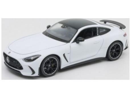 Mercedes-Benz AMG GT White/Black 1:24 Scale Welly Diecast Model-Welly-Diecast Model Centre