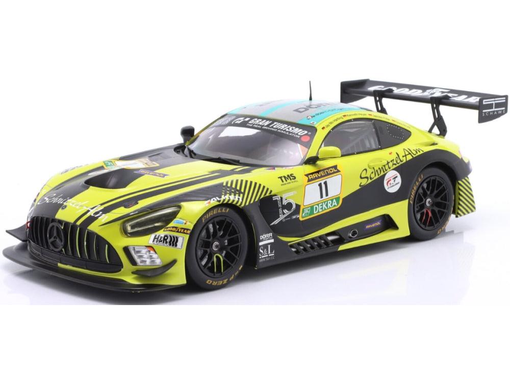 Mercedes-Benz AMG GT3 SR Motorsport by Schnitzelalm Heyer 24h Nurburgring 2025 #11 1:18 Scale Diecast Model Car – IXO-IXO-Diecast Model Centre