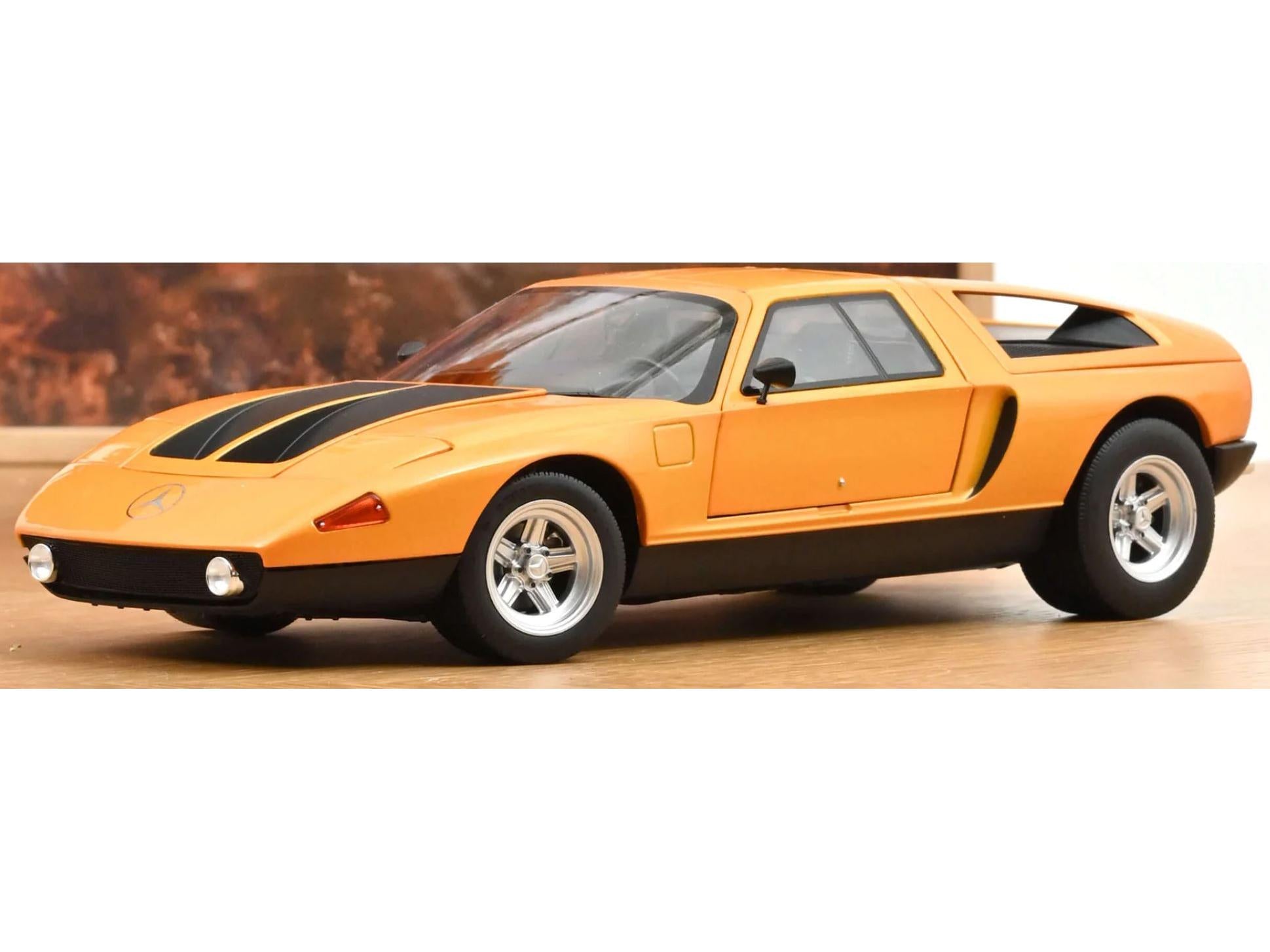 Mercedes-Benz C 111/II White Autumn Metallic 1970 1:18 Scale Norev Diecast Model Car-Norev-Diecast Model Centre