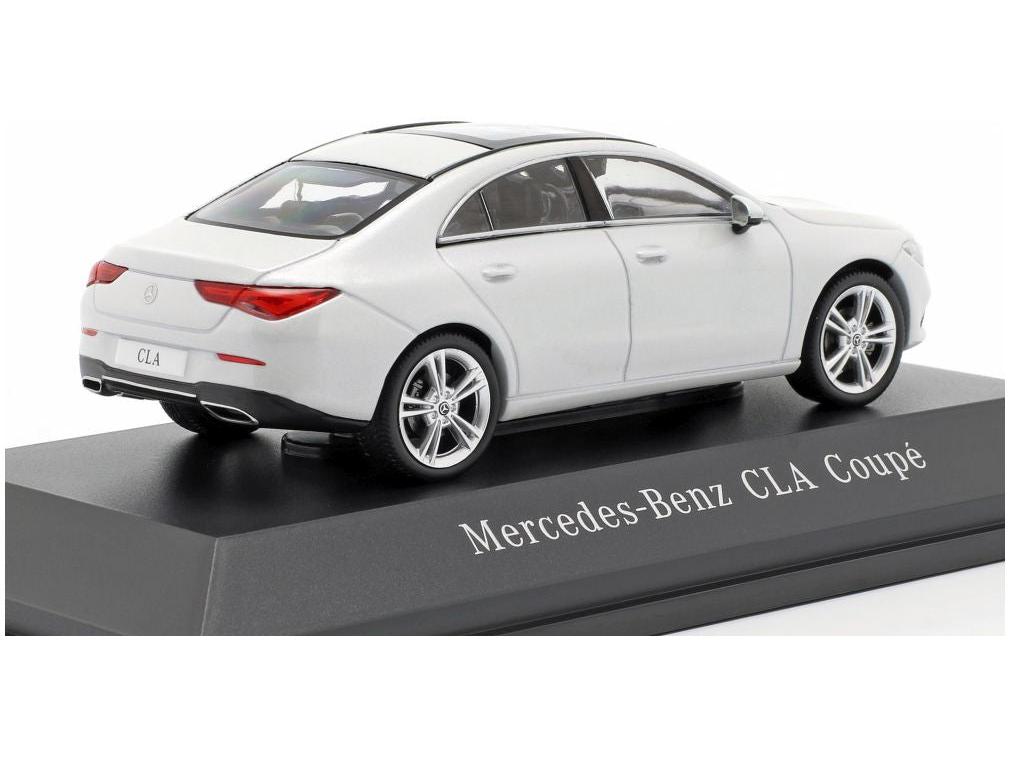 Mercedes-Benz CLA Coupe Digital White 1:43 Scale Spark Resin Dealer Network Model-iScale-Diecast Model Centre