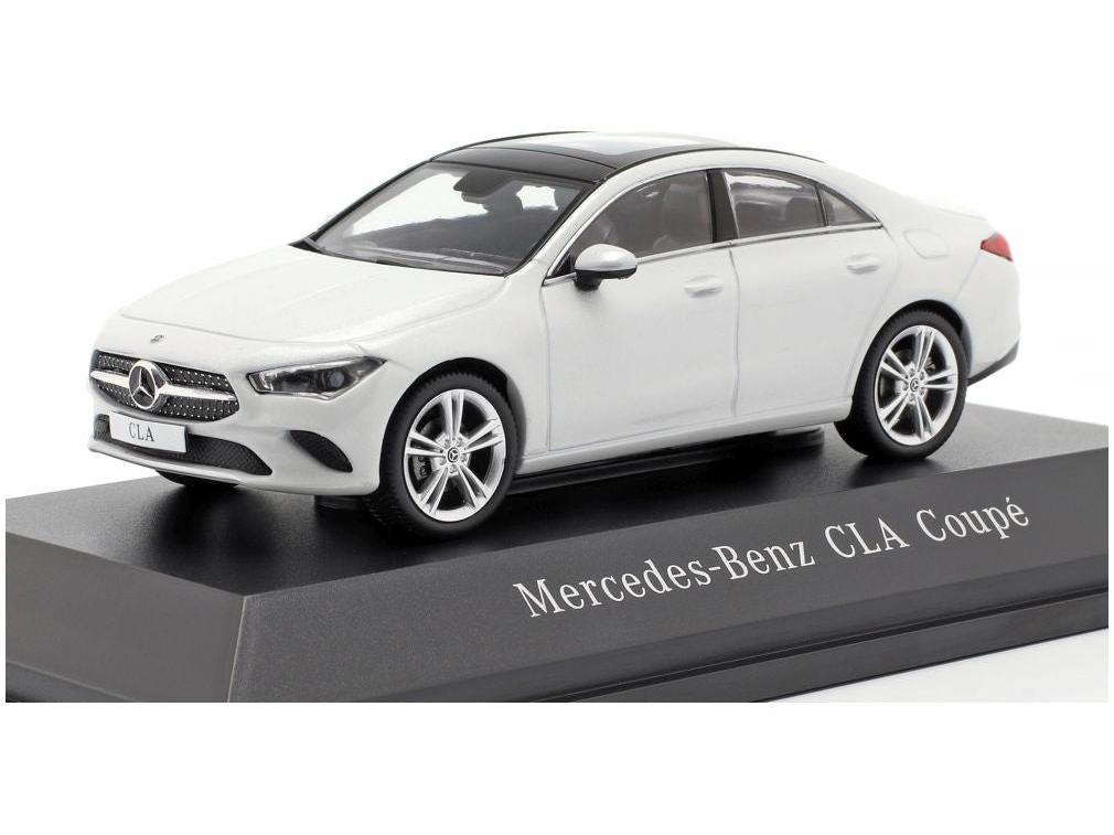 Mercedes-Benz CLA Coupe Digital White 1:43 Scale Spark Resin Dealer Network Model-iScale-Diecast Model Centre