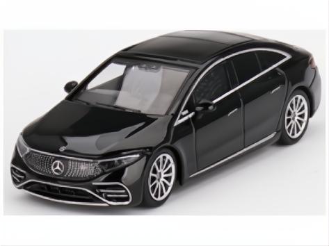 Mercedes-Benz EQS 580 4MATIC black 1:64 Scale