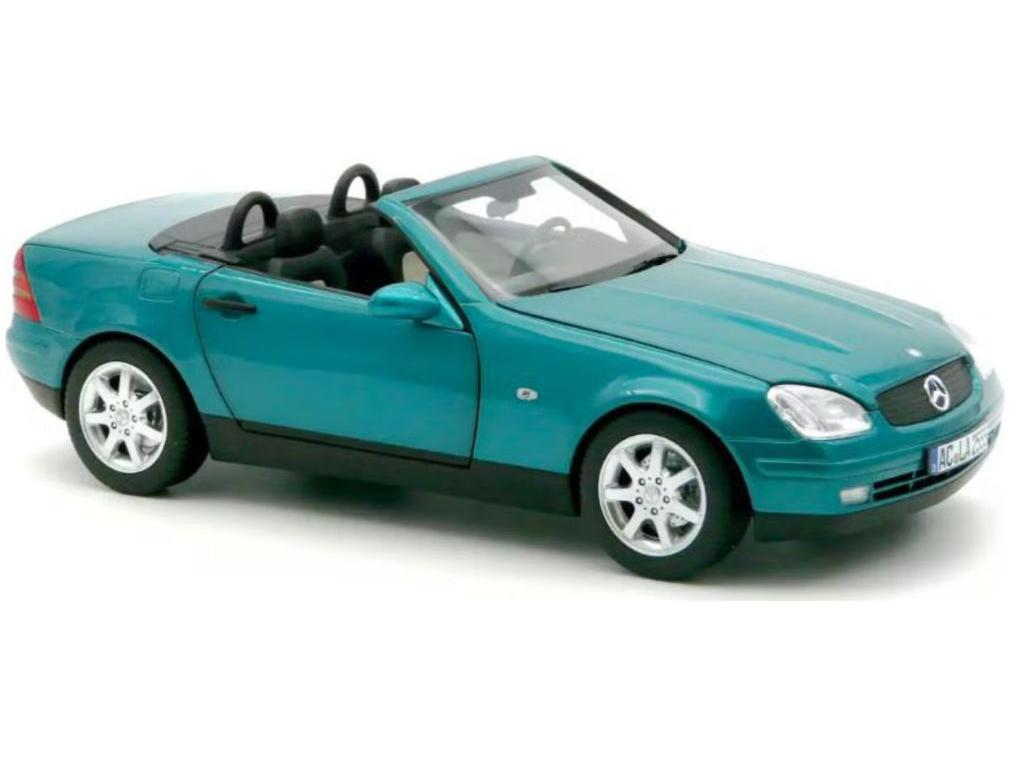 Mercedes-Benz SLK Vivianit Green 1996 1:18 Scale Norev Diecast Model Car-Norev-Diecast Model Centre