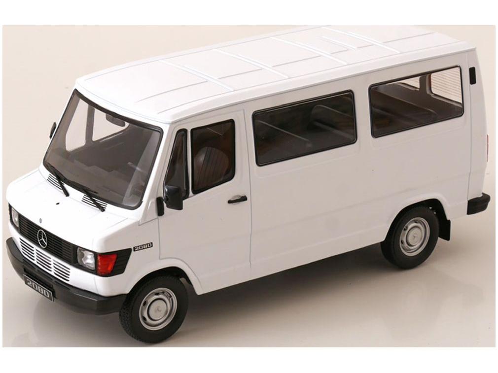 Mercedes-Benz T1 208 D Bus 1988 White 1:18 Scale KK Scale Diecast Model Car-KK Scale-Diecast Model Centre