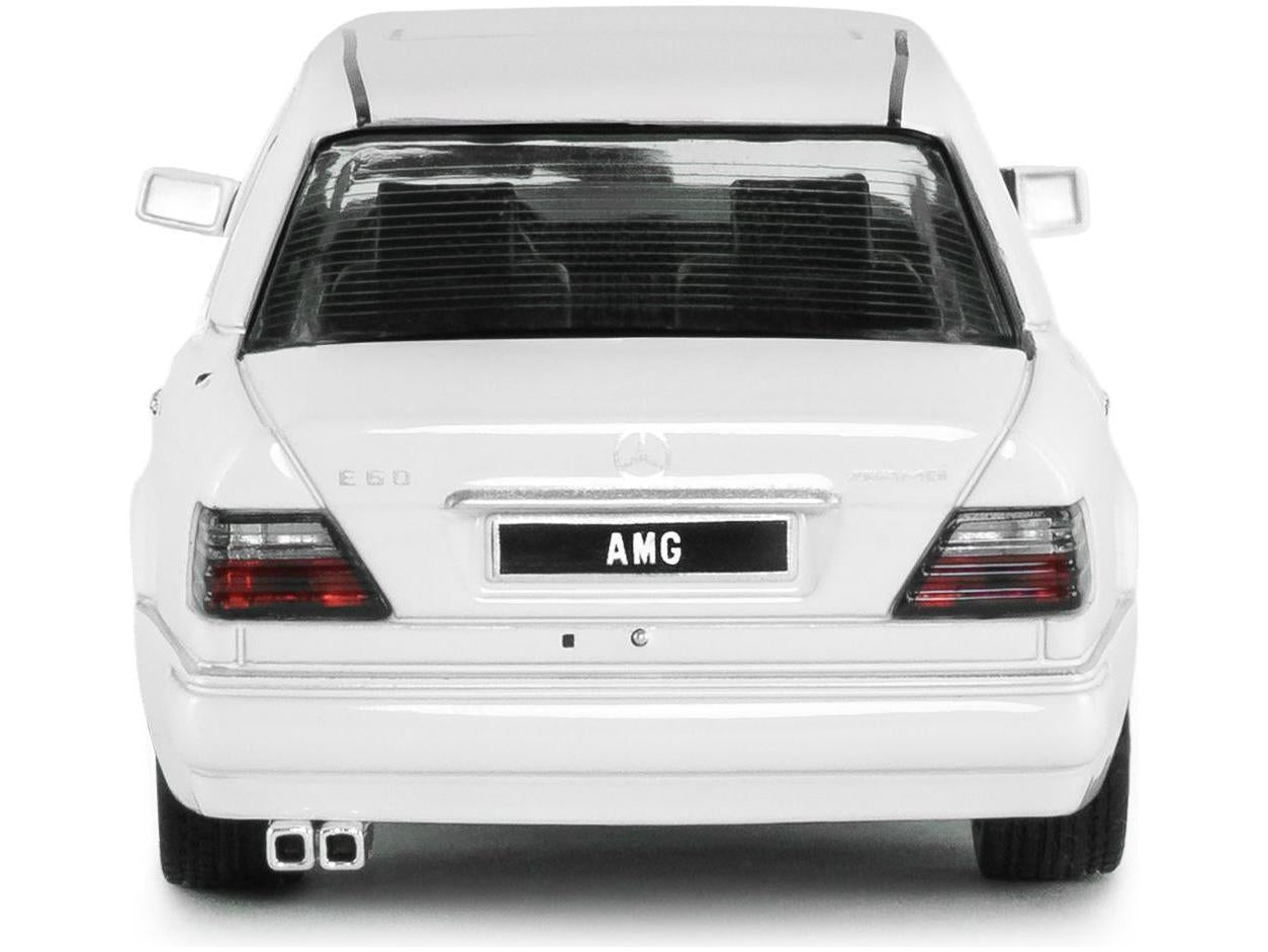 Mercedes-Benz (W124) E60 AMG White 1994 1:43 Scale Solido Diecast Model Car-Solido-Diecast Model Centre