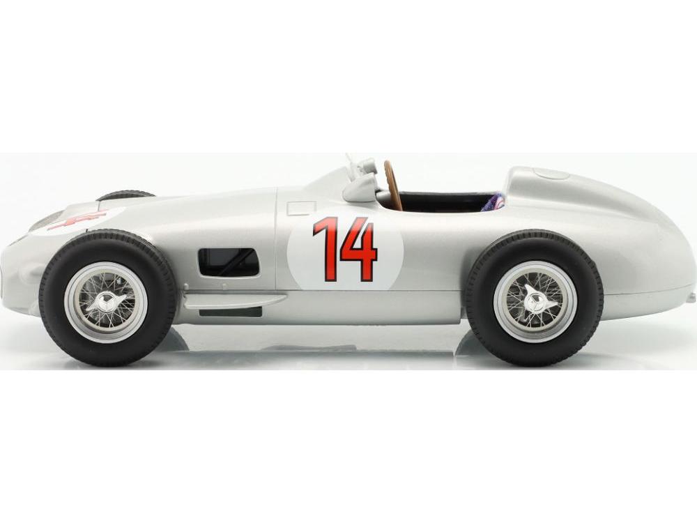 Mercedes-Benz W196 Stirling Moss #14 2nd Belgian GP F1 1955 1:18 Scale Werk83 Diecast Model Car-Werk83-Diecast Model Centre