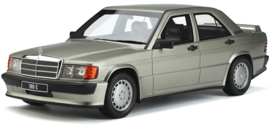 Mercedes-Benz (W201) 190E 2.5 16S Green 1:18 Scale OttOmobile Resin Model-OttOmobile-Diecast Model Centre