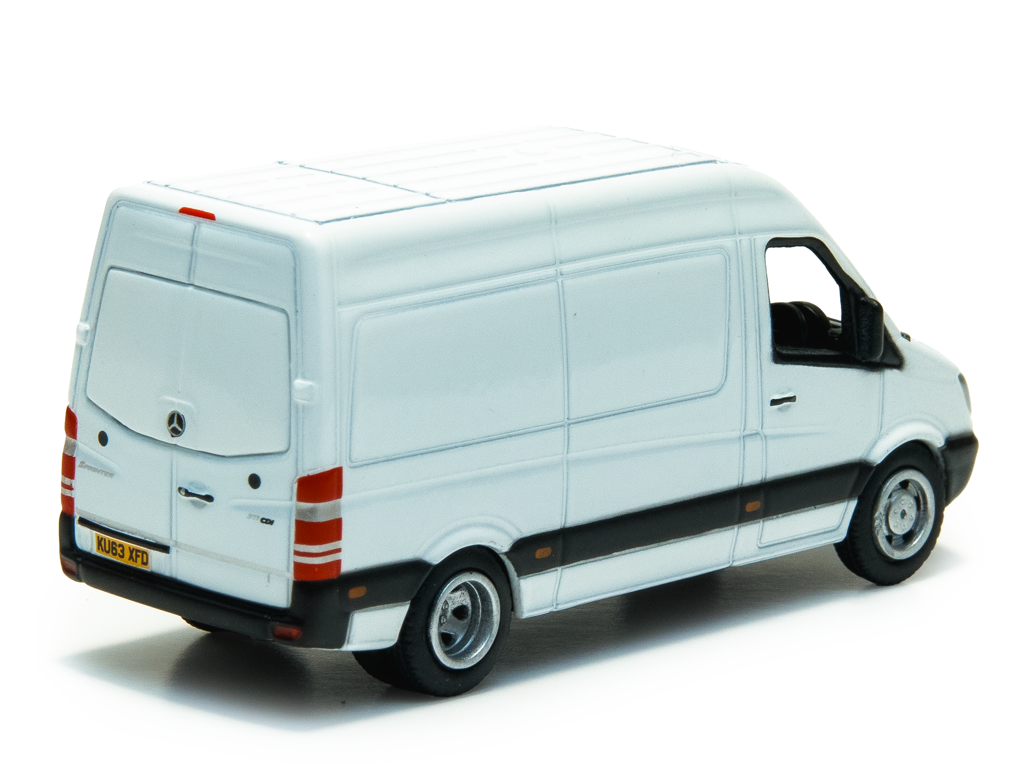 Mercedes Sprinter white - 1:76 Scale Diecast Model Van-Oxford Diecast-Diecast Model Centre