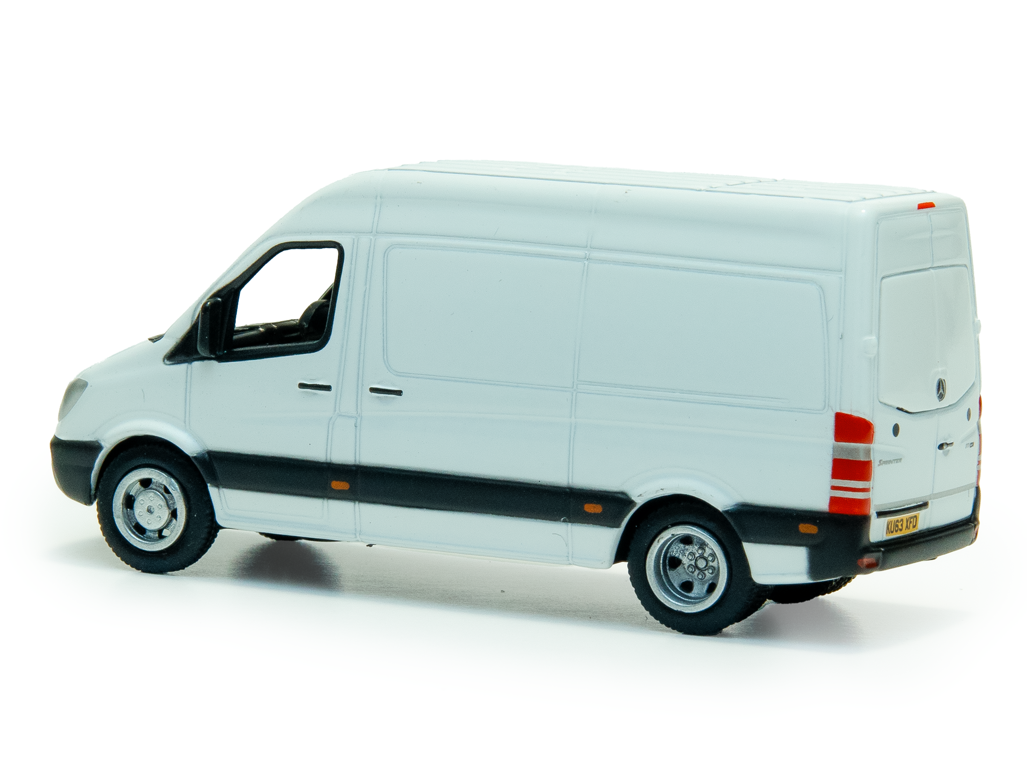 Mercedes Sprinter white - 1:76 Scale Diecast Model Van-Oxford Diecast-Diecast Model Centre