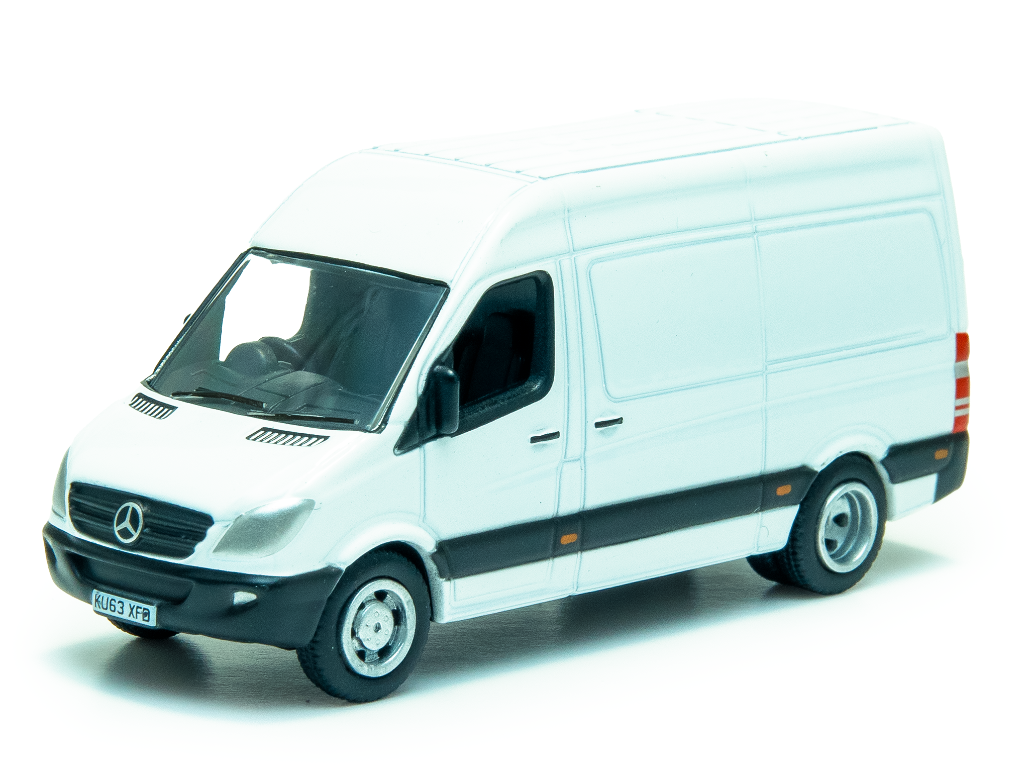 Mercedes Sprinter white - 1:76 Scale Diecast Model Van-Oxford Diecast-Diecast Model Centre