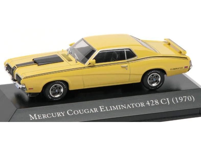 Mercury Cougar Eliminator 428 CJ 1970 1:43 Scale Unbranded Diecast Model Car-Unbranded-Diecast Model Centre