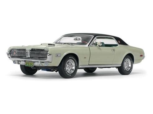 Mercury Cougar XR7G Seafoam Green 1968 1:18 Scale Sun Star Diecast Model Car-Sun Star-Diecast Model Centre