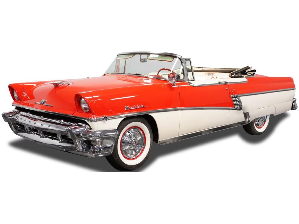Mercury MontClair Open Convertible Red White 1956 1:18 Scale Diecast Model Car – Sun Star-Sun Star-Diecast Model Centre